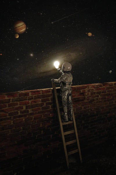 Kids Astronomy & Space Art: Beyond The Wall by Nicebleed