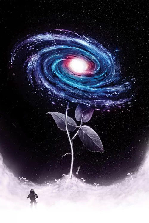 My Little Flower by Nicebleed wall art