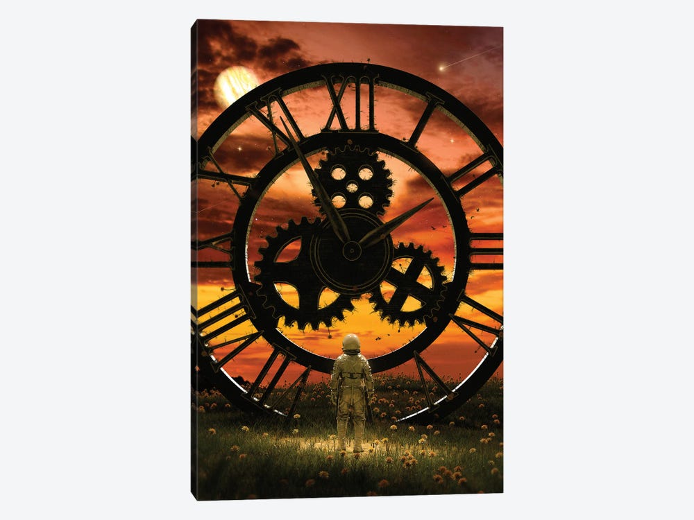 Time by Nicebleed 1-piece Canvas Art Print