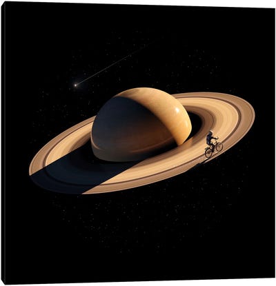 Wandering II Canvas Art Print - Saturn