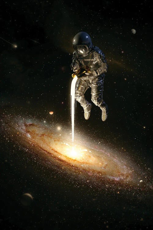 The Milky Way by Nicebleed wall art