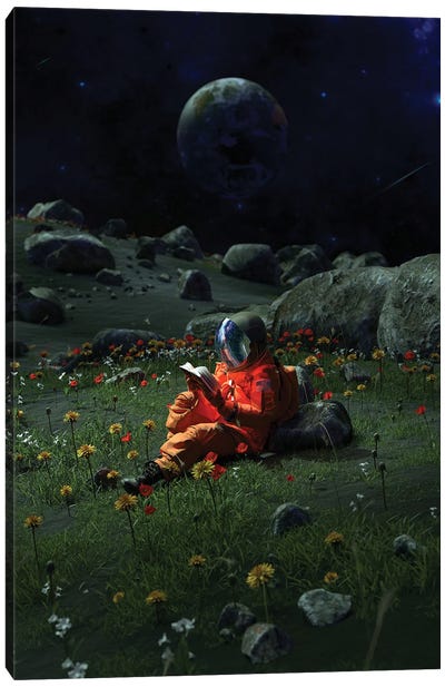 Chapter IX Canvas Art Print - Astronaut Art