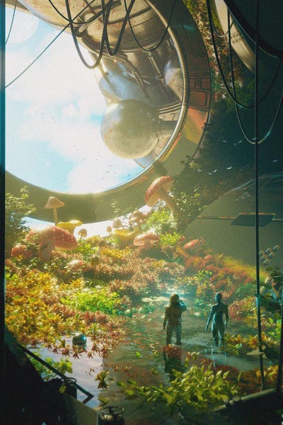 New Beginning by Nicebleed canvas print