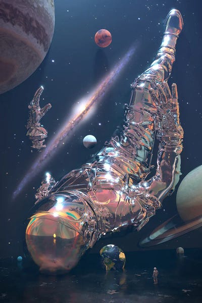 Enterspace by Nicebleed art print