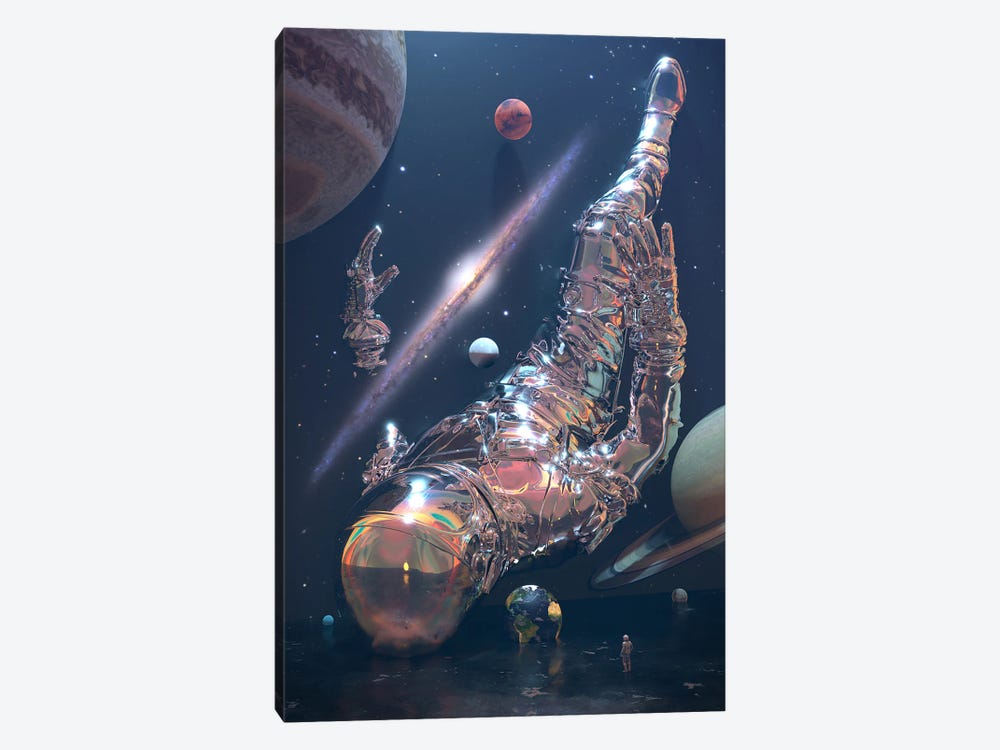 Enterspace by Nicebleed 1-piece Canvas Art