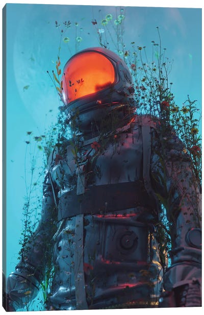 Infinite Dream Canvas Art Print - Astronaut Art