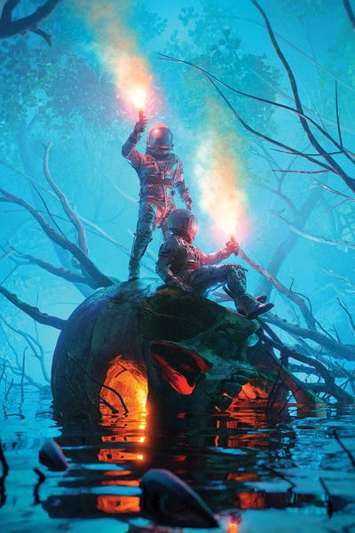 Lost by Nicebleed canvas print