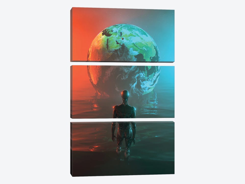 Reflections by Nicebleed 3-piece Canvas Wall Art