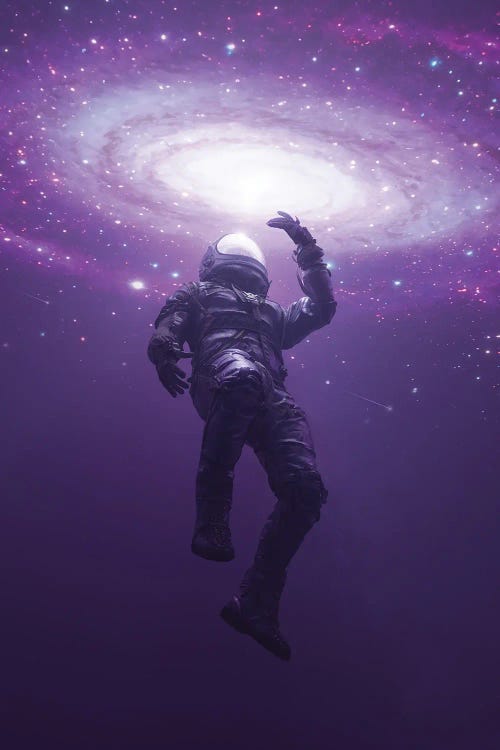 Reaching You by Nicebleed wall art