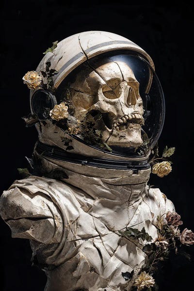 Fine Art Print: The Forgotten Pilot by Nicebleed