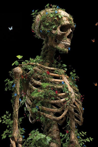 Edgy Bedroom: Requiem In Bloom by Nicebleed