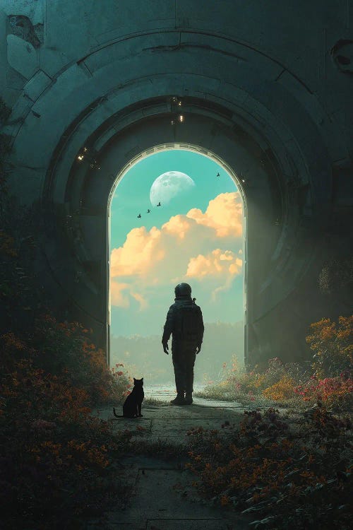 The Way Back Home by Nicebleed wall art