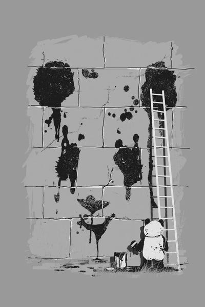 Pandas: Self Portrait by Nicebleed