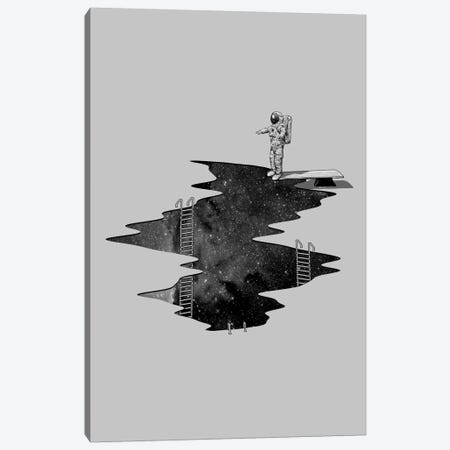 Space Diving Canvas Print #NID65} by Nicebleed Art Print
