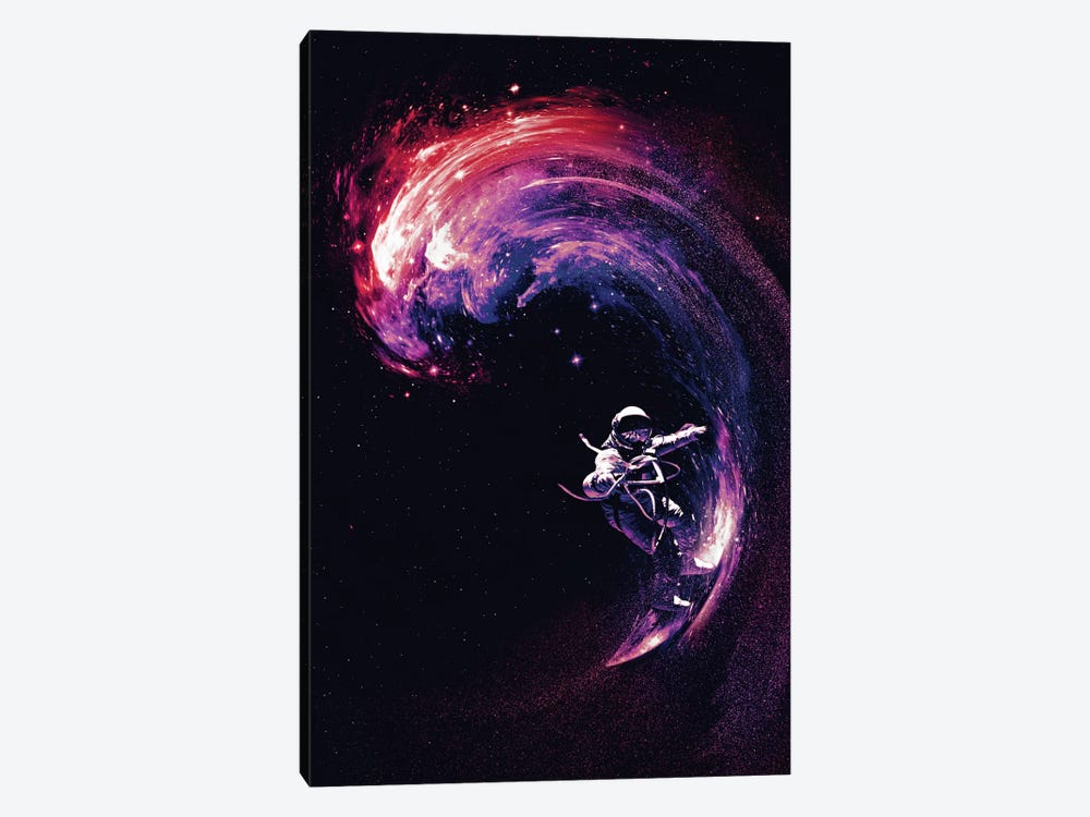 Space Surfing II by Nicebleed 1-piece Art Print