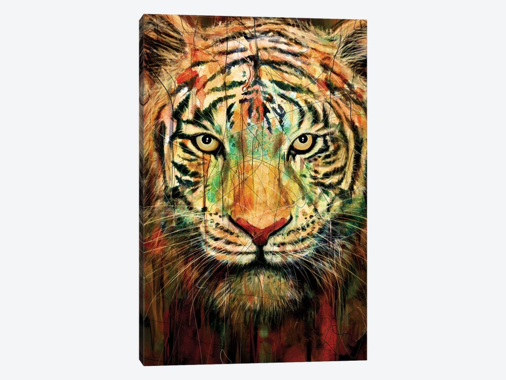 Tiger II by Nicebleed 1-piece Canvas Print
