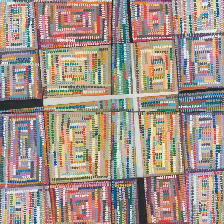Dot Pattern by Nikki Galapon wall art
