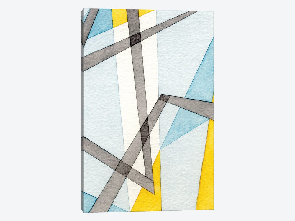 Converging Angles II by Nikki Galapon 1-piece Canvas Art Print