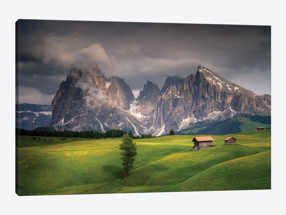 Dolomiti Plateau, Dolomites, Italy by Jim Nilsen 1-piece Canvas Print