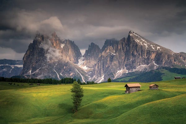 Jim Nilsen: Dolomiti Plateau, Dolomites, Italy by Jim Nilsen