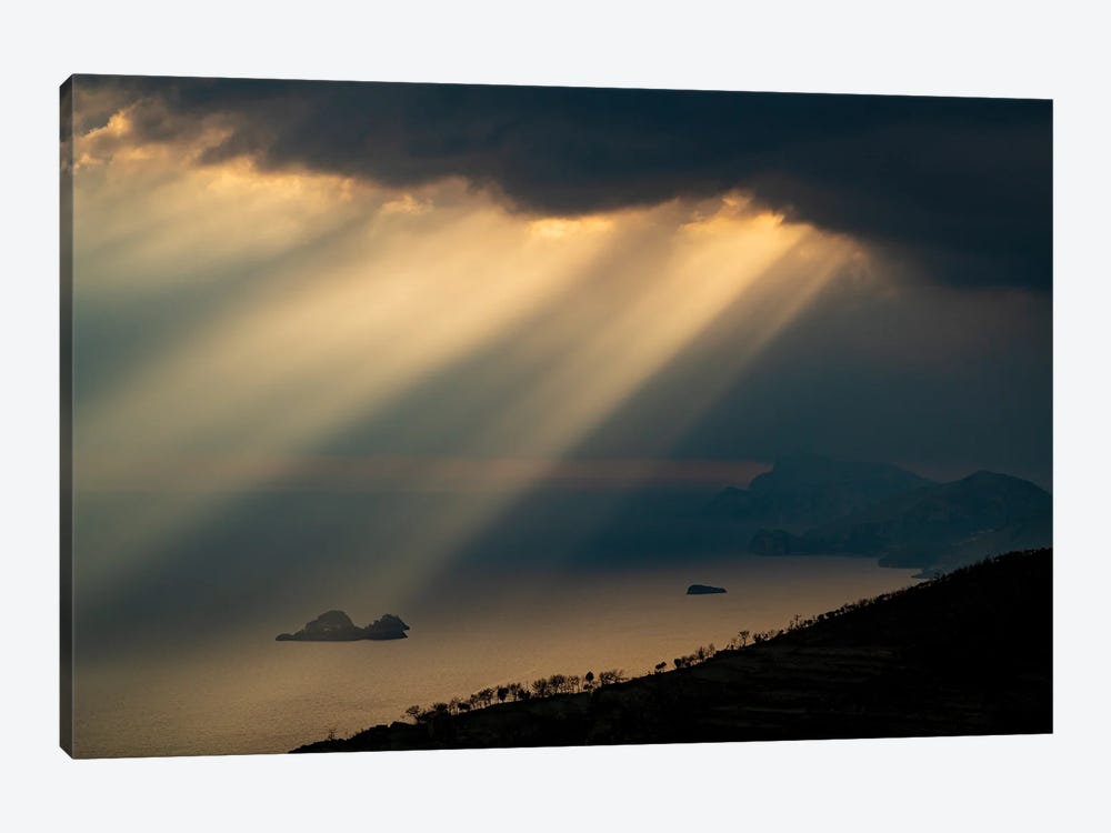 Illumination, Amalfi Coast, Italy by Jim Nilsen 1-piece Canvas Art