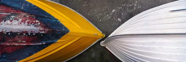 By Water: Bow To Bow, Tellaro, Italy by Jim Nilsen