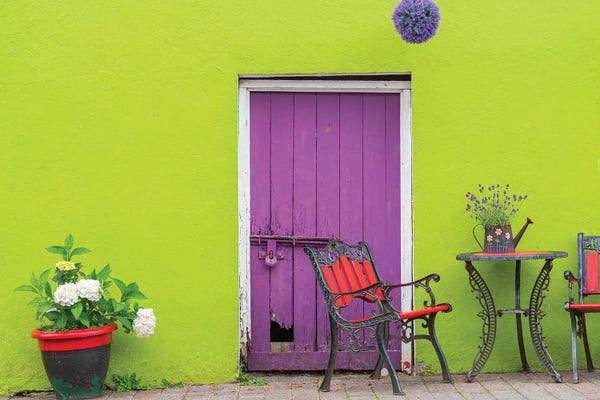 Doors: Irish Color, Ireland by Jim Nilsen