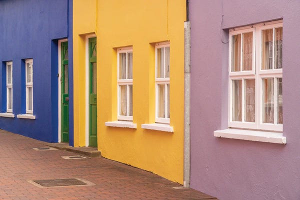Jim Nilsen: Irish Lane, Kinsale, Ireland by Jim Nilsen