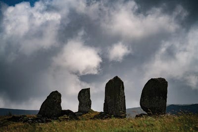 Irish Stones, Ireland by Jim Nilsen canvas print