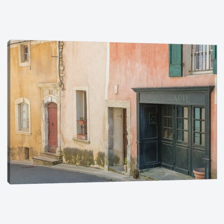 La Rue, Provence, France Canvas Print #NIL133} by Jim Nilsen Canvas Art