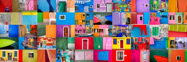 Jim Nilsen: Burano Study, Burano, Italy by Jim Nilsen