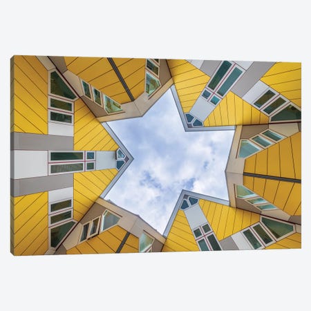 The Cube Houses, Rotterdam, The Netherlands Canvas Print #NIL148} by Jim Nilsen Canvas Print