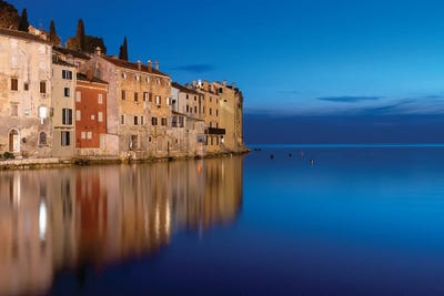 Rovinj Evening, Rovinj, Croatia by Jim Nilsen framed canvas print