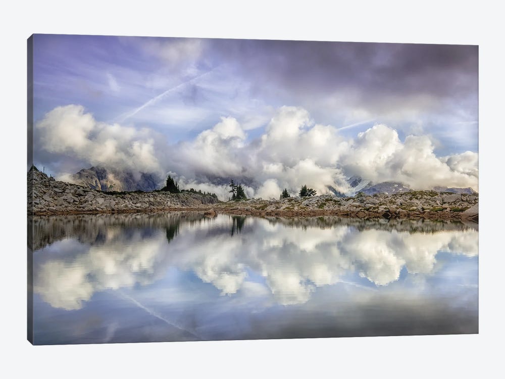 Cloud Show, Alpine Lakes Wilderness, Washington by Jim Nilsen 1-piece Canvas Wall Art
