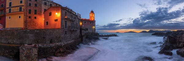 Liguria: High Tide, Tellaro, Italy by Jim Nilsen