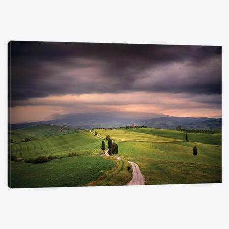 The Path Of The Gladiator, Tuscany, Italy Canvas Print #NIL158} by Jim Nilsen Canvas Wall Art