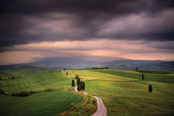 Hillsides: The Path Of The Gladiator, Tuscany, Italy by Jim Nilsen