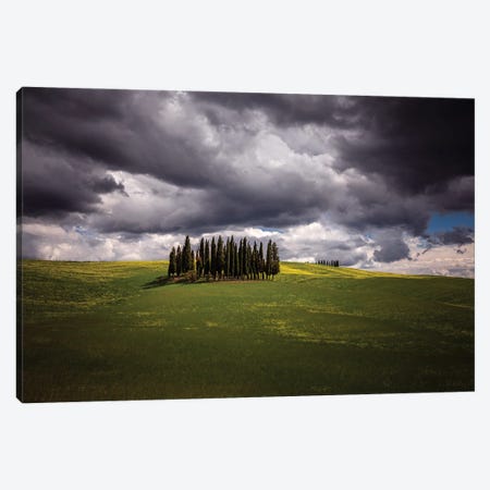 Ready For The Storm, Tuscany, Italy Canvas Print #NIL160} by Jim Nilsen Canvas Print