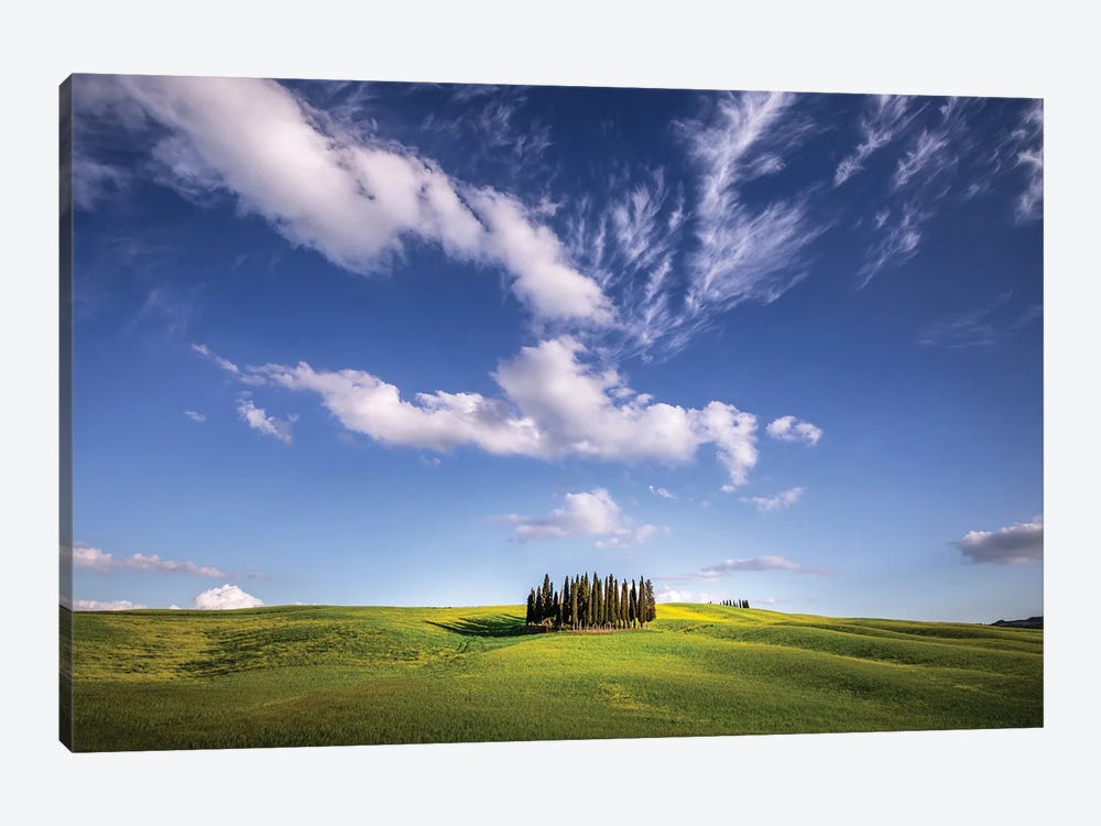 Cloud Show, Tuscany, Italy by Jim Nilsen 1-piece Art Print
