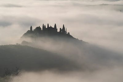 Val D' Morning Ii, Tuscany, Italy by Jim Nilsen art print