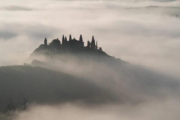 Jim Nilsen: Val D' Morning Ii, Tuscany, Italy by Jim Nilsen