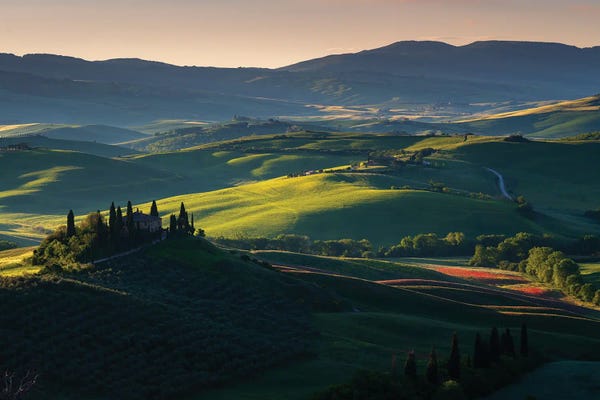Jim Nilsen: The Farmhouse, Tuscany, Italy by Jim Nilsen