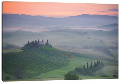 Arise, Tuscany, Italy Canvas Art Print - Jim Nilsen