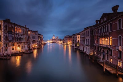 Canale Grande, Venice, Italy by Jim Nilsen canvas print