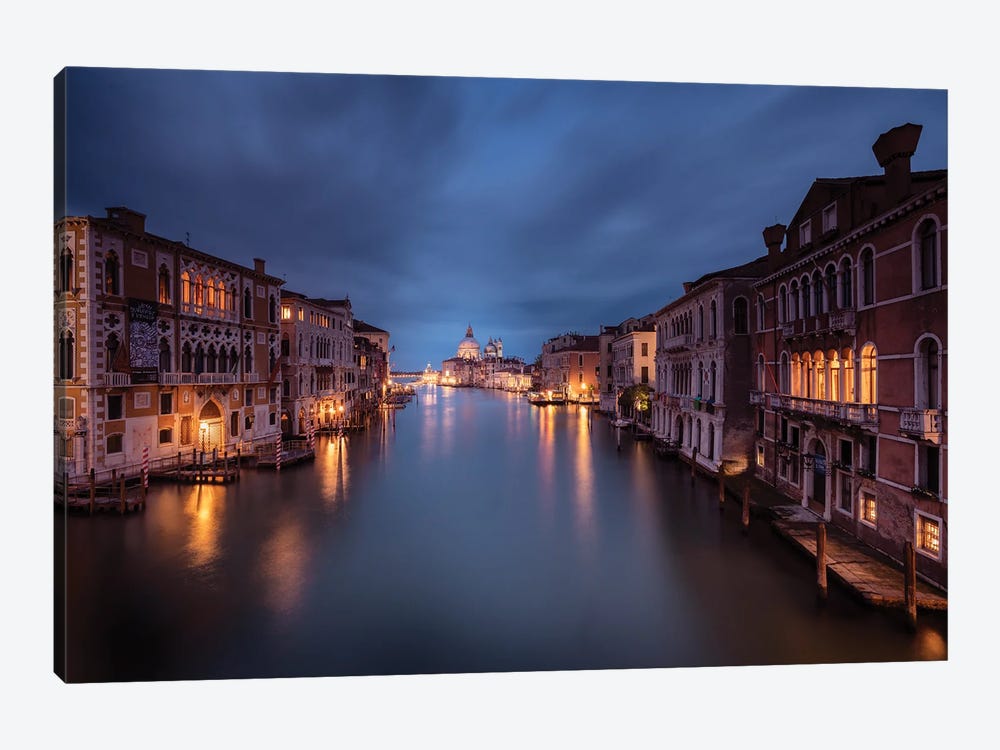 Canale Grande, Venice, Italy by Jim Nilsen 1-piece Canvas Art