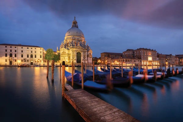 Jim Nilsen: Santa Maria Della Salute, Venice, Italy by Jim Nilsen