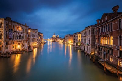 Venetian Dusk, Venice, Italy by Jim Nilsen art print