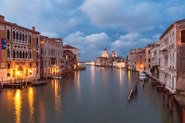 Jim Nilsen: Venetian View, Venice, Italy by Jim Nilsen