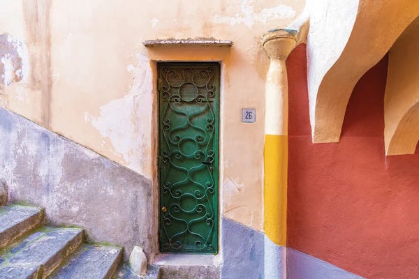 Doors: Positano Color, Positano, Italy by Jim Nilsen