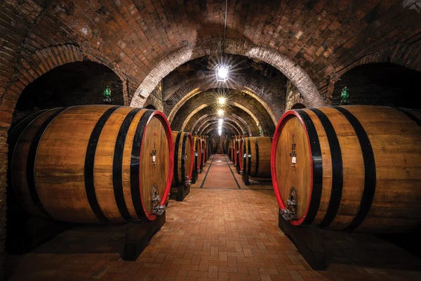 Jim Nilsen: The Cellar, Montepulciano, Italy by Jim Nilsen